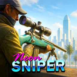 Neon Sniper: FPS Crime Shooter